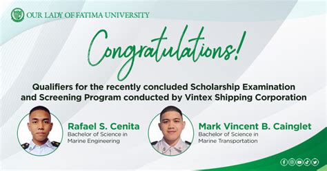 Vintex opens up World of Opportunities for Two Future Seafarers.